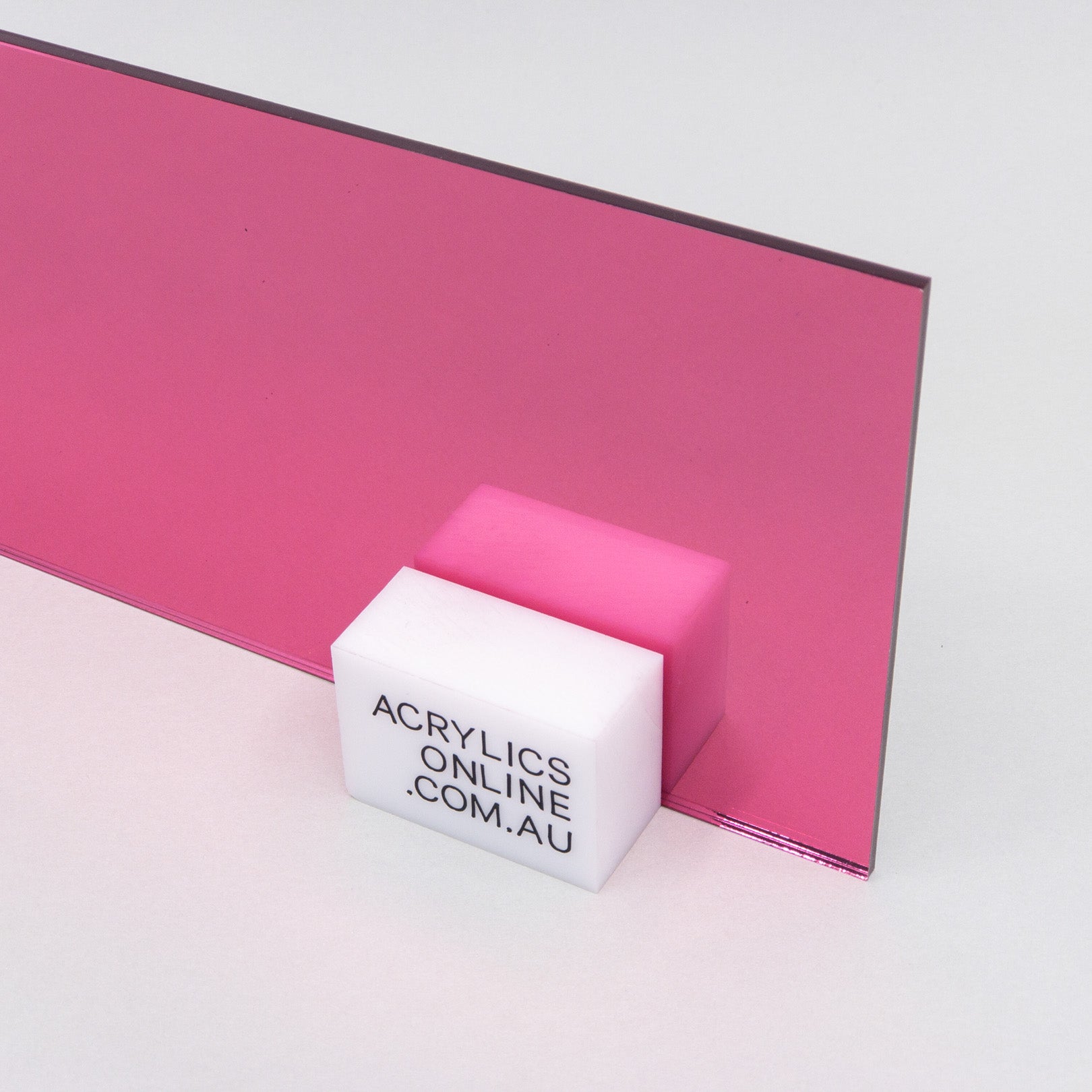 PINK MIRROR ACRYLIC SHEET — Acrylics Online — Acrylic Products and ...