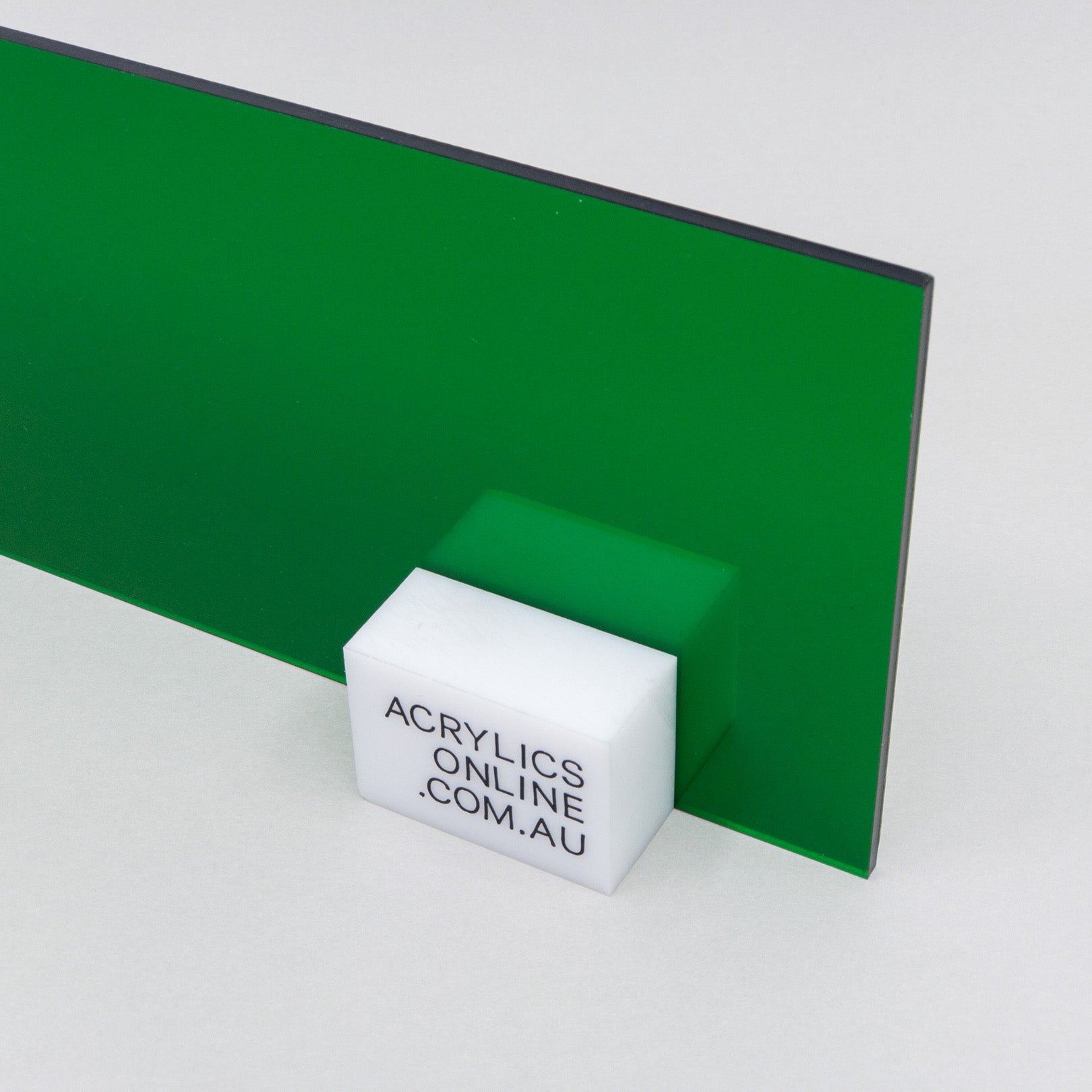 TRANSPARENT GREEN ACRYLIC SHEET — Acrylics Online — Acrylic Products ...