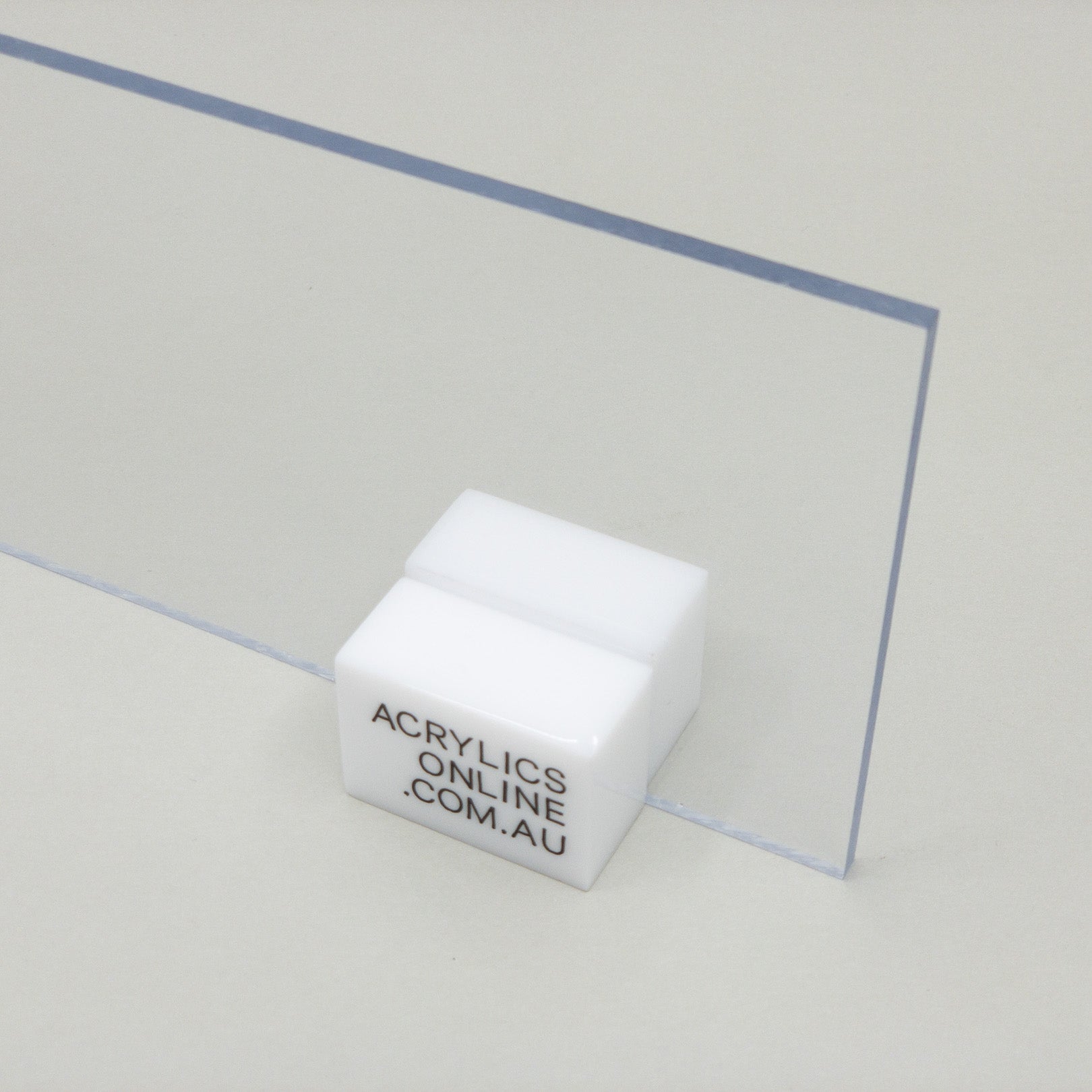 CLEAR POLYCARBONATE SHEET 1MM — Acrylics Online — Acrylic Products and ...