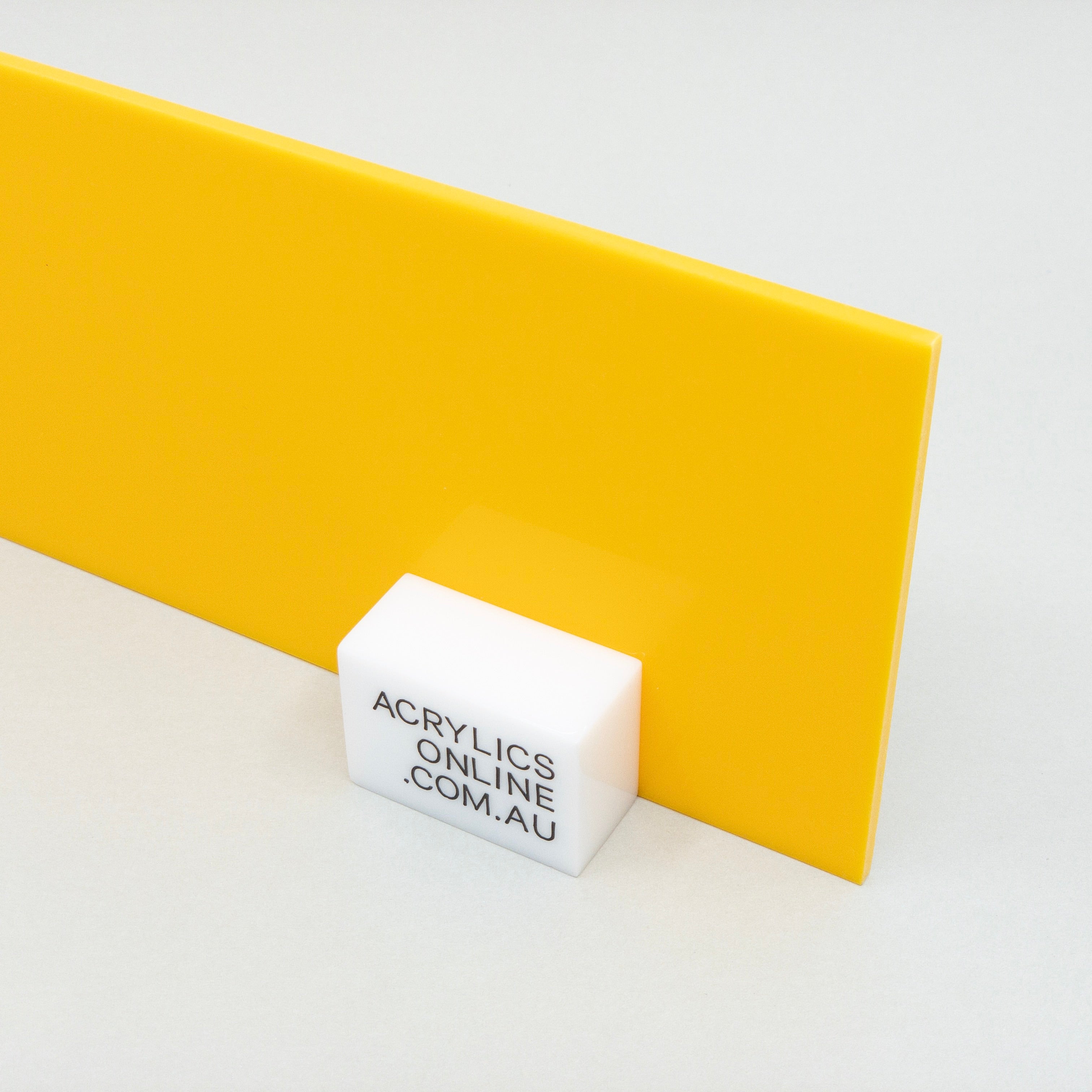 YELLOW MUSTARD ACRYLIC SHEET — Acrylics Online — Acrylic Products and ...