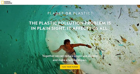 Planet or Plastic landing page