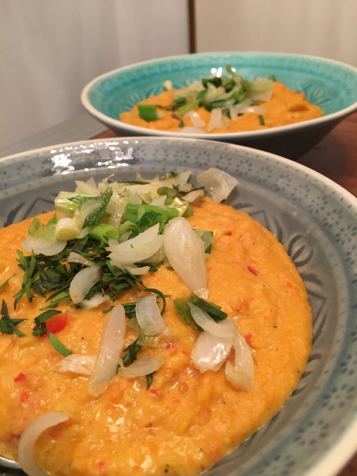 Pikante Curry-Linsensuppe mit Kokosmilch im Multikocher KRC-140 kochen ...