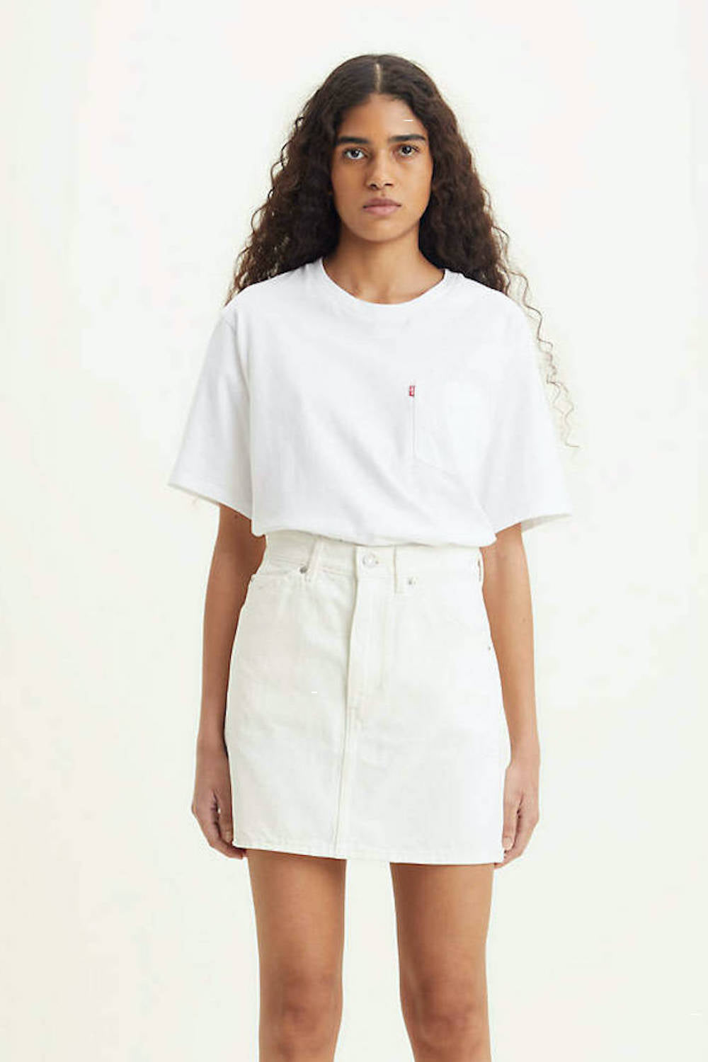 Utility Mini Skirt | White Rinse | LEVI'S NZ | Shorts Women NZ | Black Box  Boutique