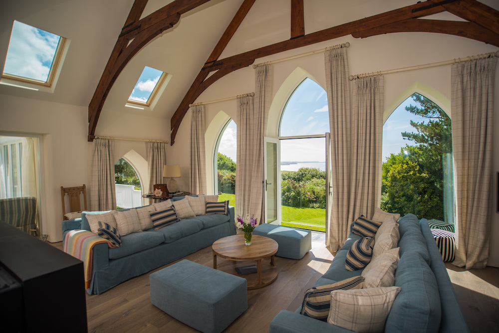 Offbeat Interiors Restored Chapel in Cornwall