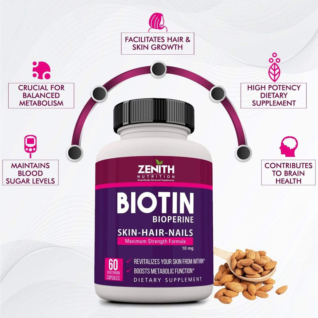 Biotin tablets for hair growth healthy hair strong nails  more  Times  of India