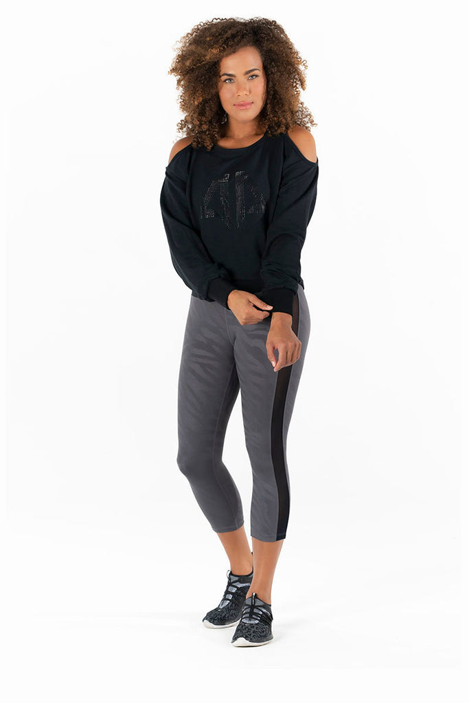 The Eros Shine Matte Leggings in Black – The Gym Wear Boutique