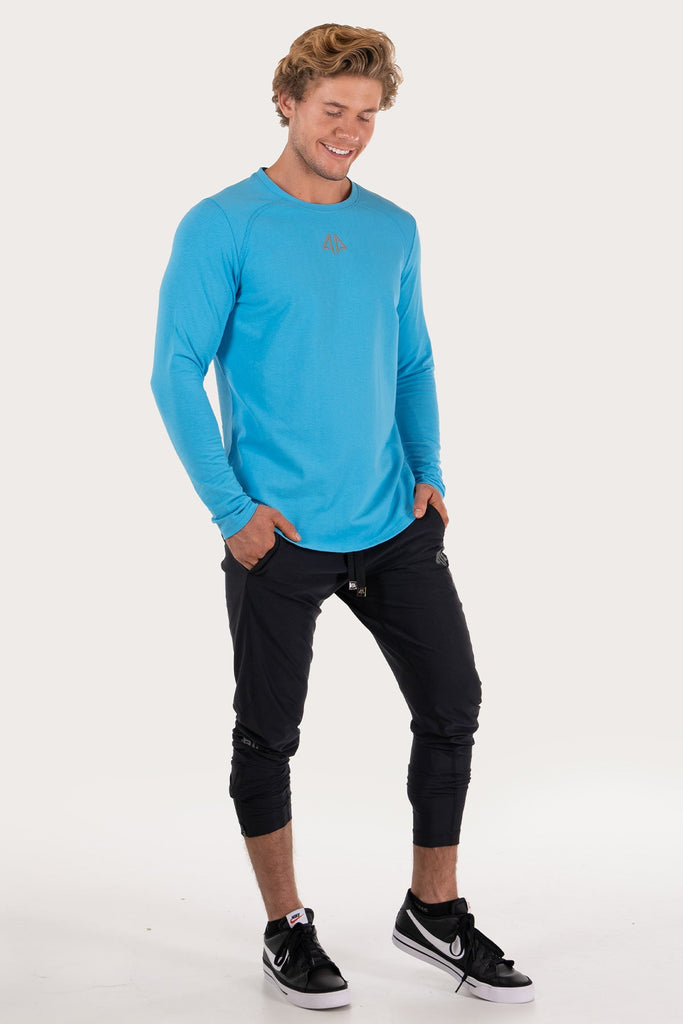 ALPHALETE Mens Blue Camouflage Nylon Jogger Trousers Size M L29 in Reg –  Preworn Ltd