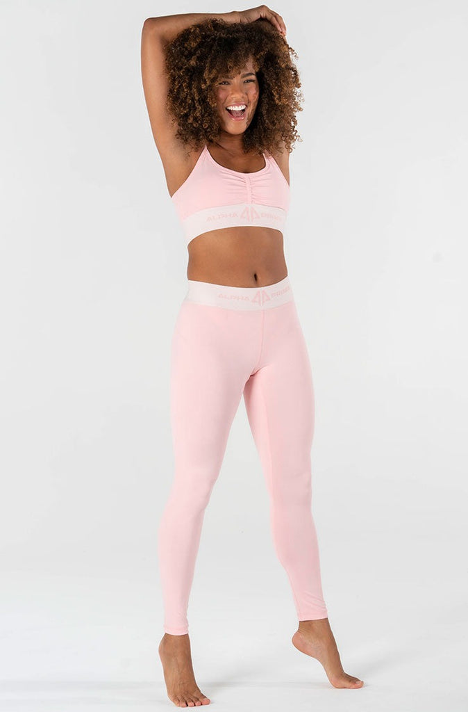 TLF Genesis High Waisted Workout Leggings XS Small Hot Coral