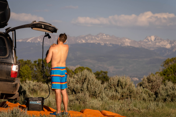 portable shower for us national parks