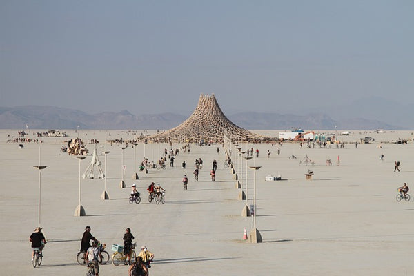 burning man showers