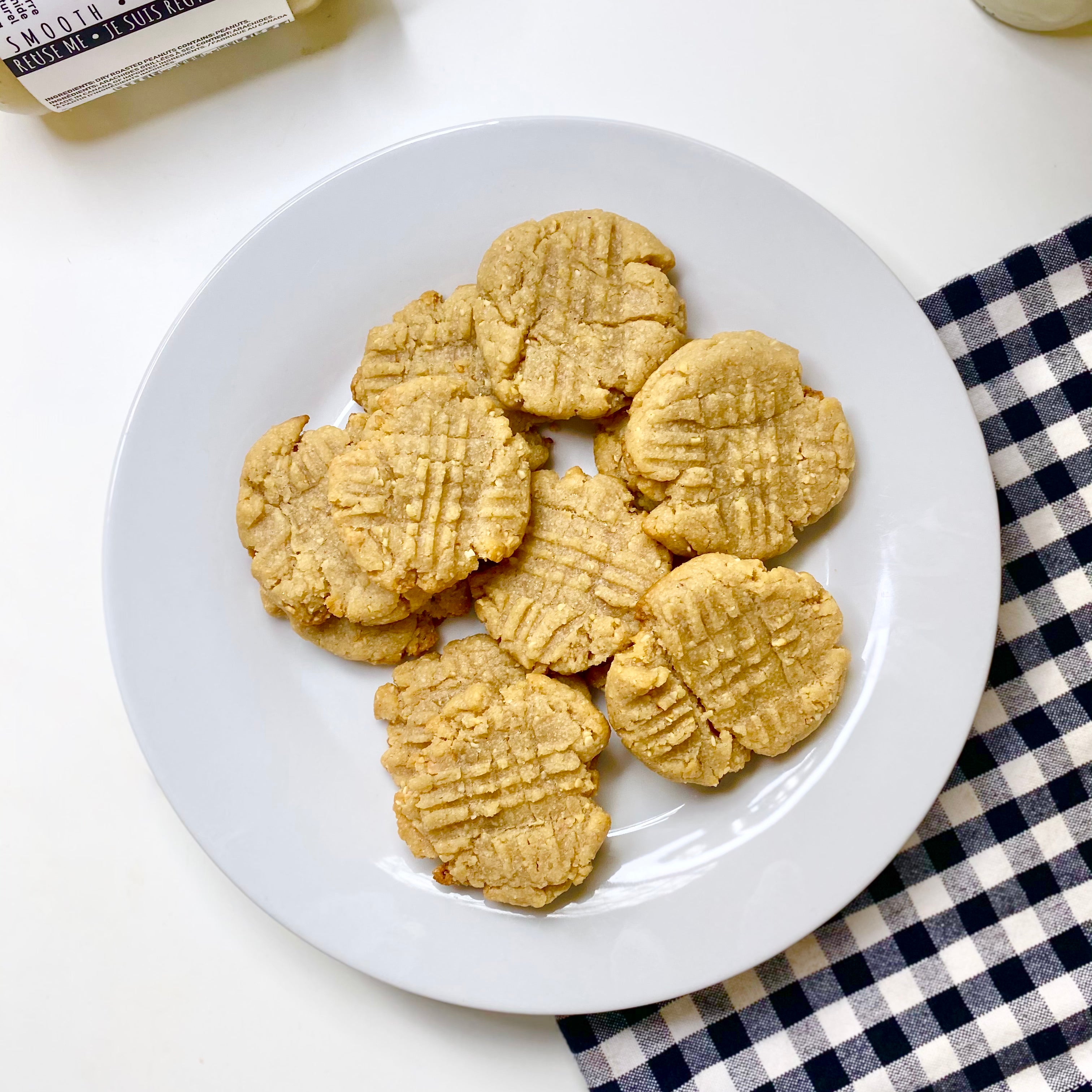 Vegan Keto Peanut Butter Cookies 3 Ways