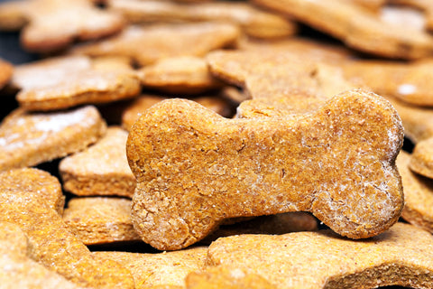 Healthy Homemade Peanut Butter Dog Biscuits