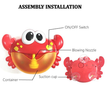 musical bubble crab