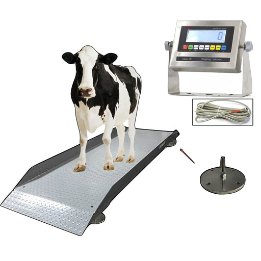 US-LS4320 Animal Livestock Scale with Optional Cage & Printer