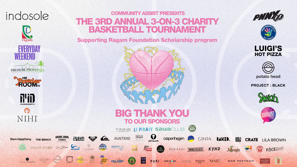 Indosole Basketball Bali Tournament Community Assist Sponsors List