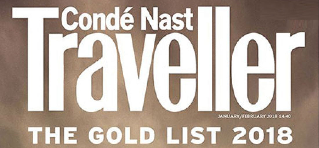 Conde Naste Traveller Gold List 2018