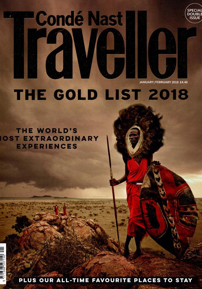 Conde Naste Traveller Cover 2018