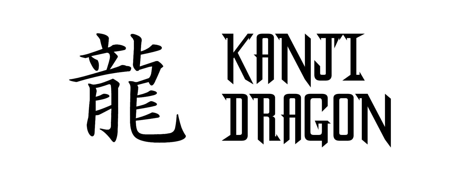 Dragon en Kanji