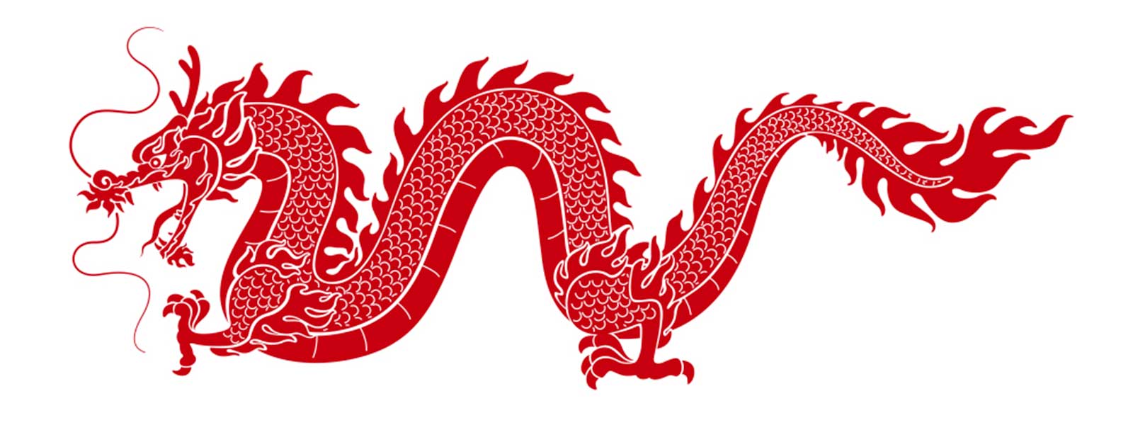 Dragon Chinois Rouge