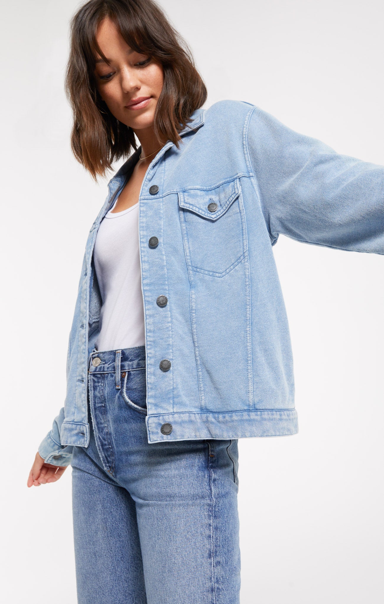 denim trucker jacket