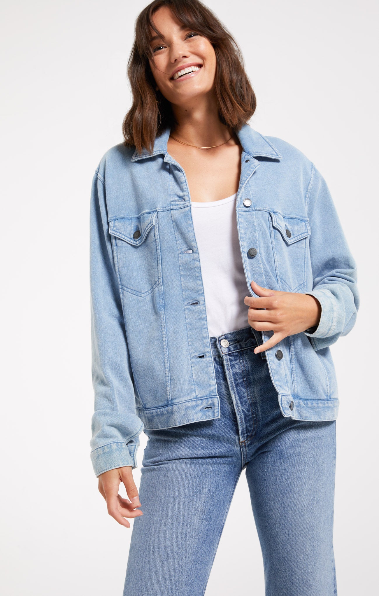 Tina Denim Trucker Jacket – Z SUPPLY