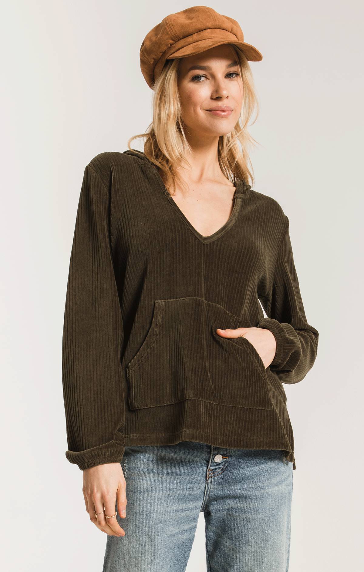 corduroy pullover