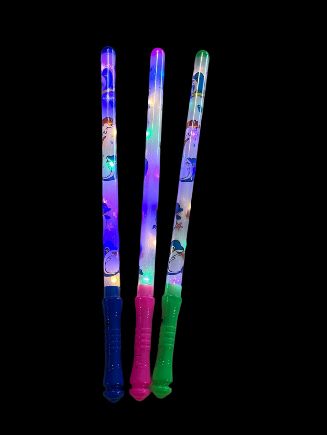 18.5" Flashing Sea Life Wand (1 Dozen)