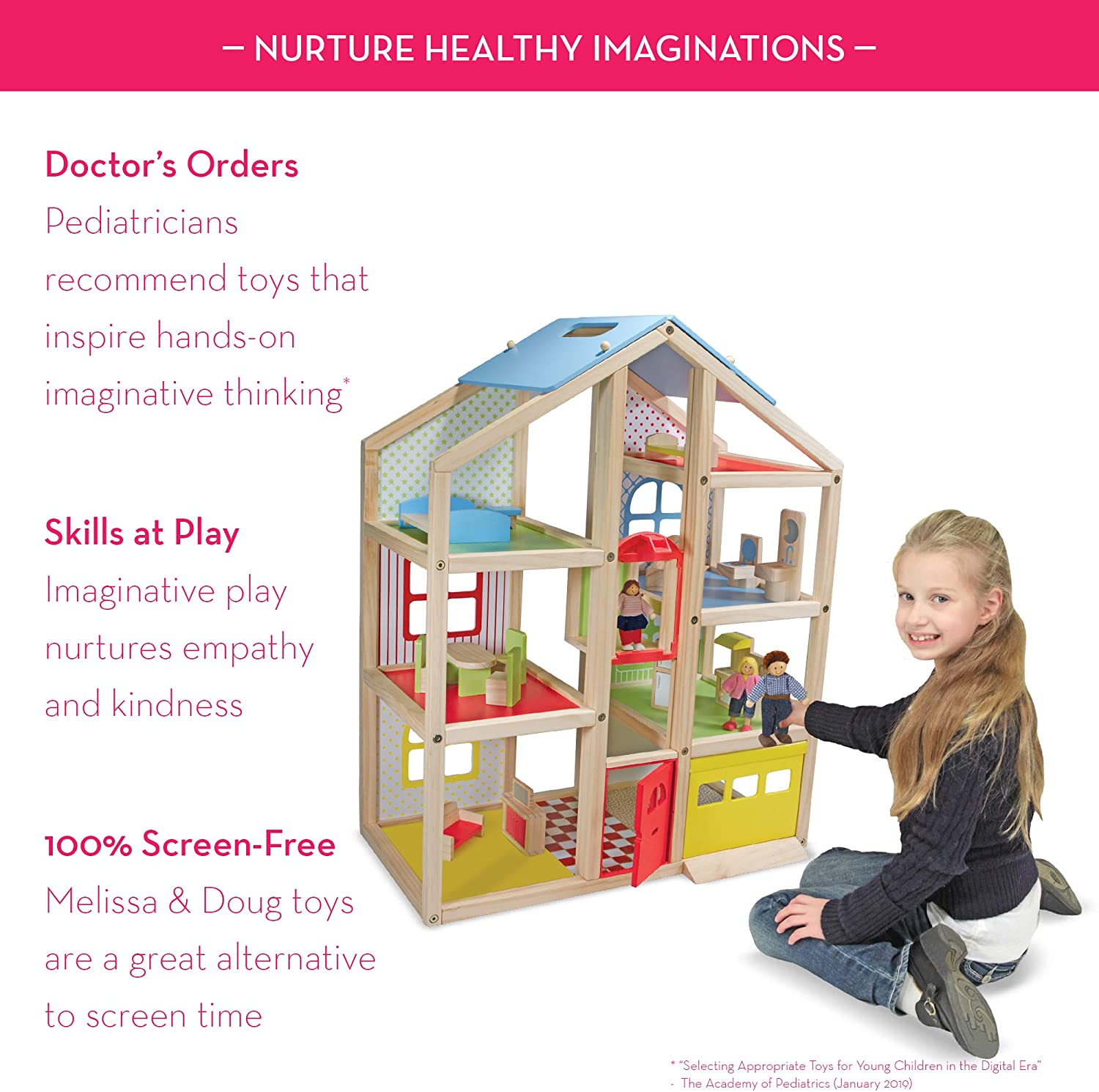 melissa and doug hi rise dollhouse