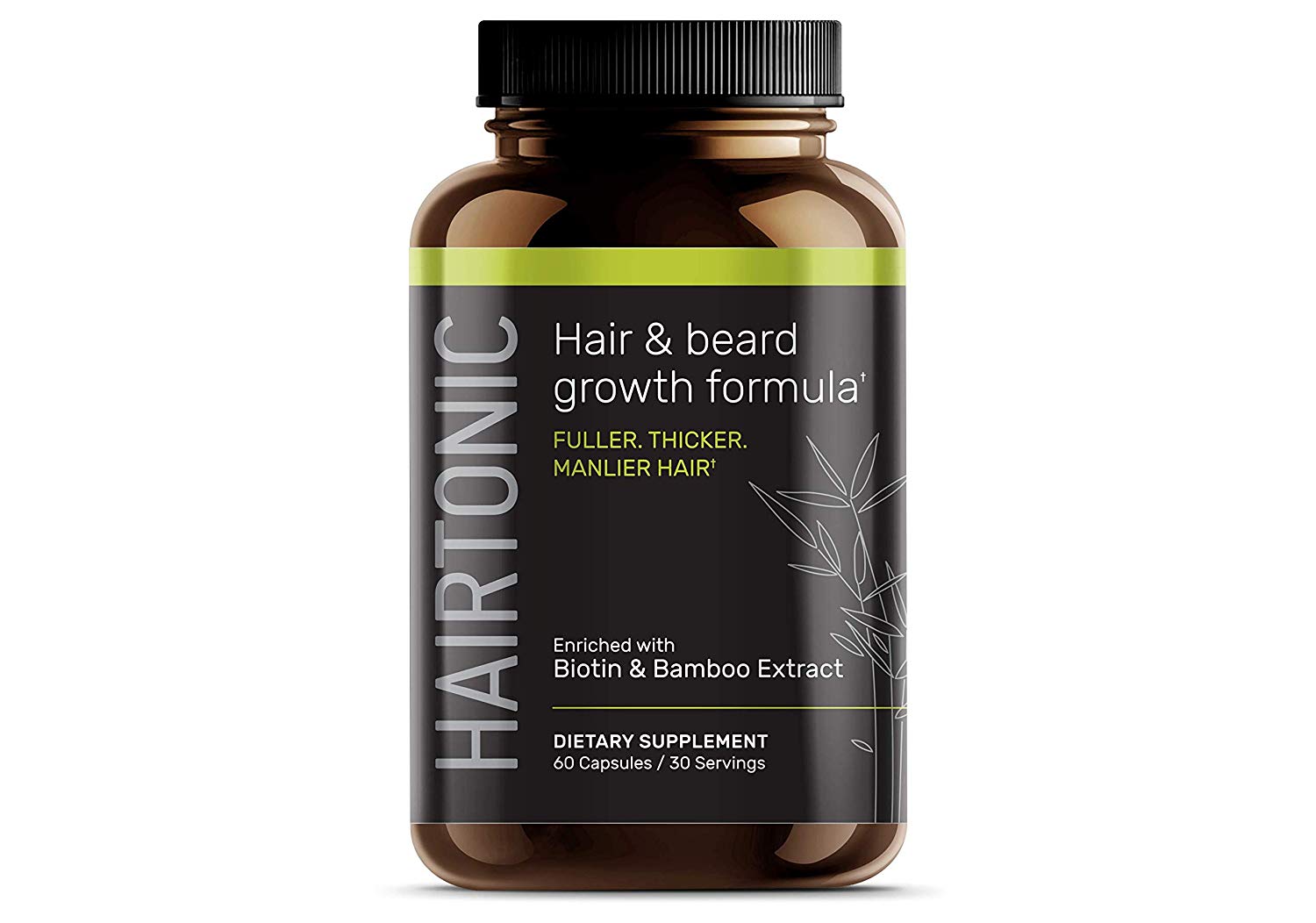 Hair Tonic for Men - Hair Growth Formula - Biotin, Keratin, Bamboo - 6 ...