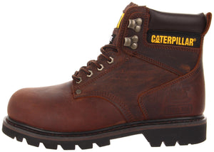 caterpillar men's second shift steel toe work boot