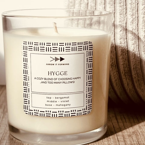 hygge soy candle