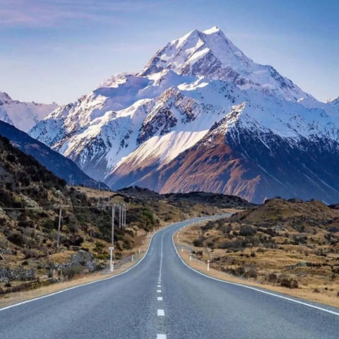 AORAKI/MOUNT COOK location new zealand