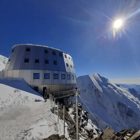 Refuge du Goûter at Mount Blanc