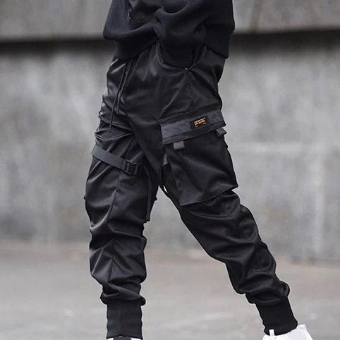 cool black joggers