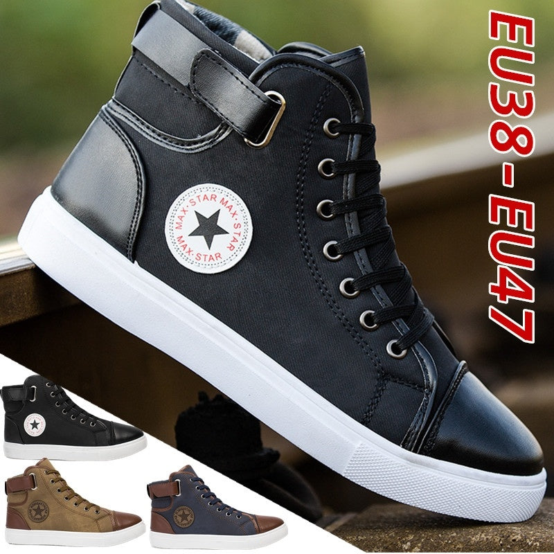 mens fashion canvas shoes