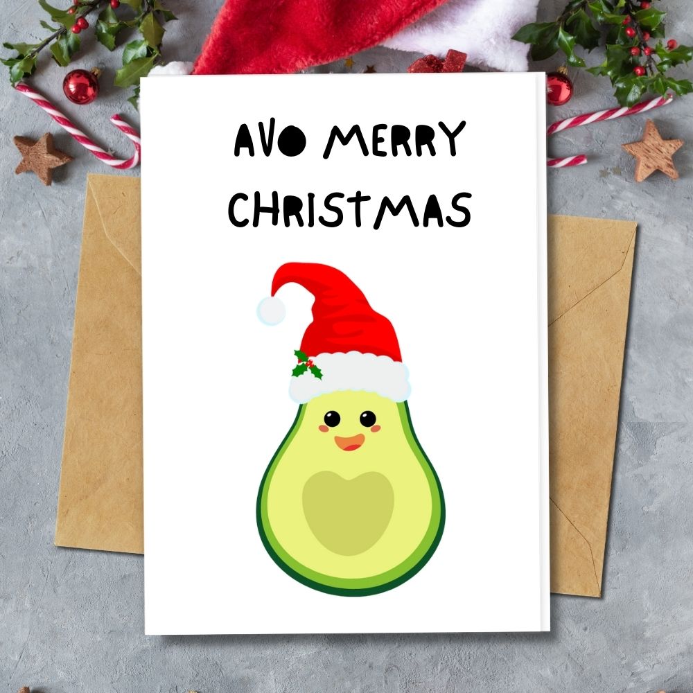 eco christmas card