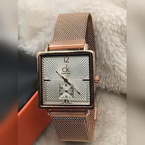 calvin klein magnetic strap watch