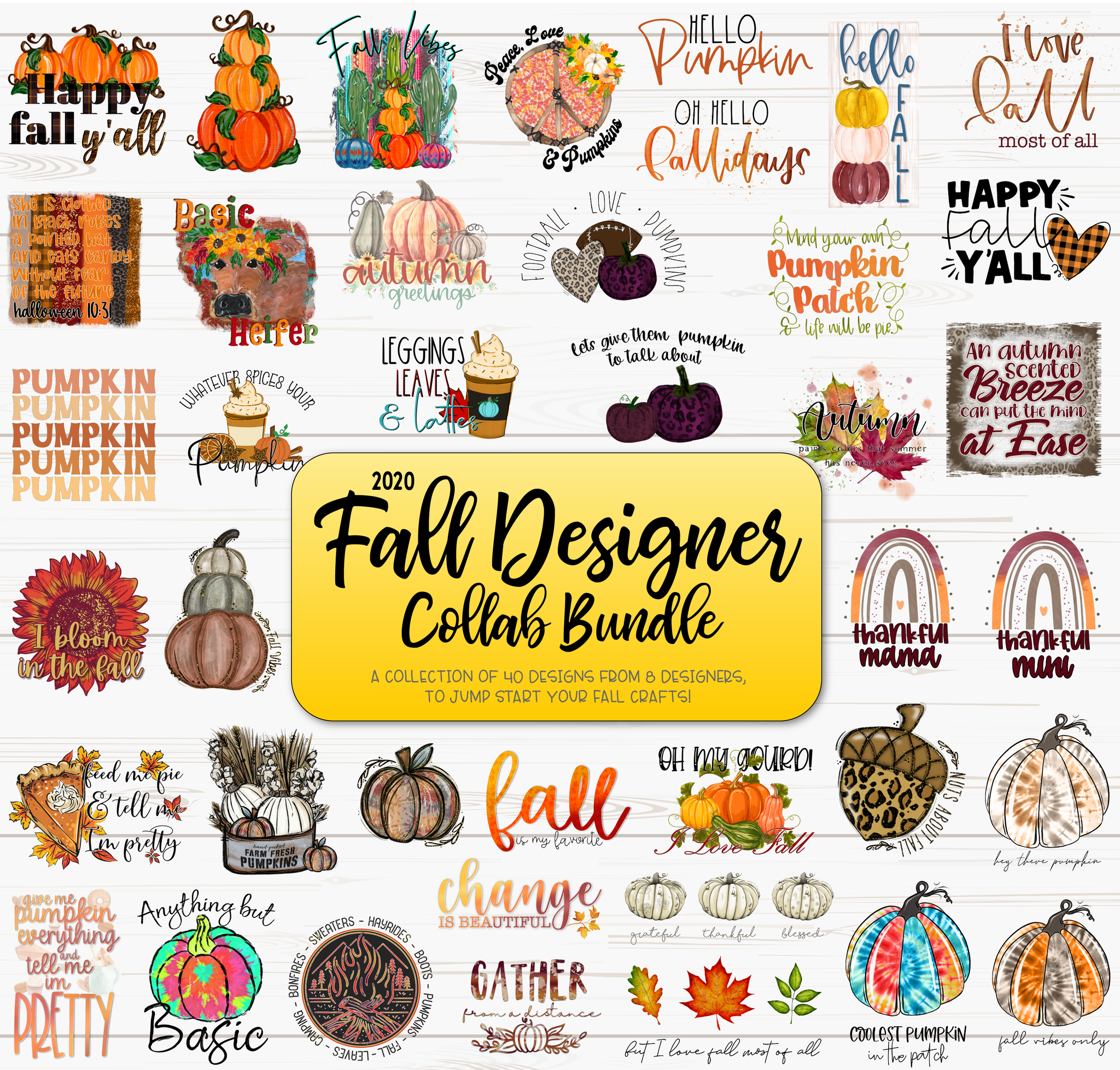 Download Expired The 2020 Fall Designer Collaboration Bundle Sublimation Pr Debbie Does Design