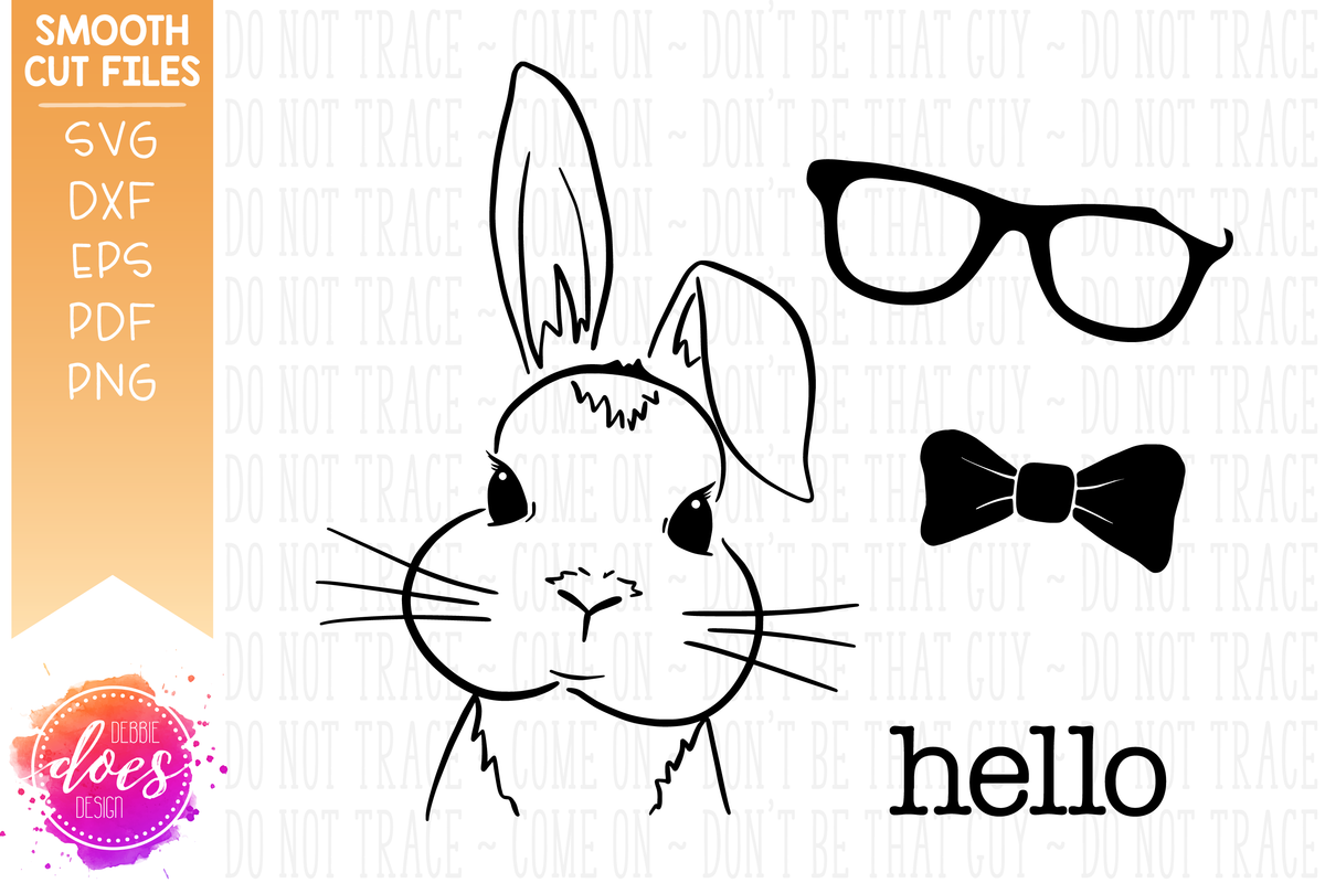 Free Free Bunny With Glasses Svg Free 92 SVG PNG EPS DXF File