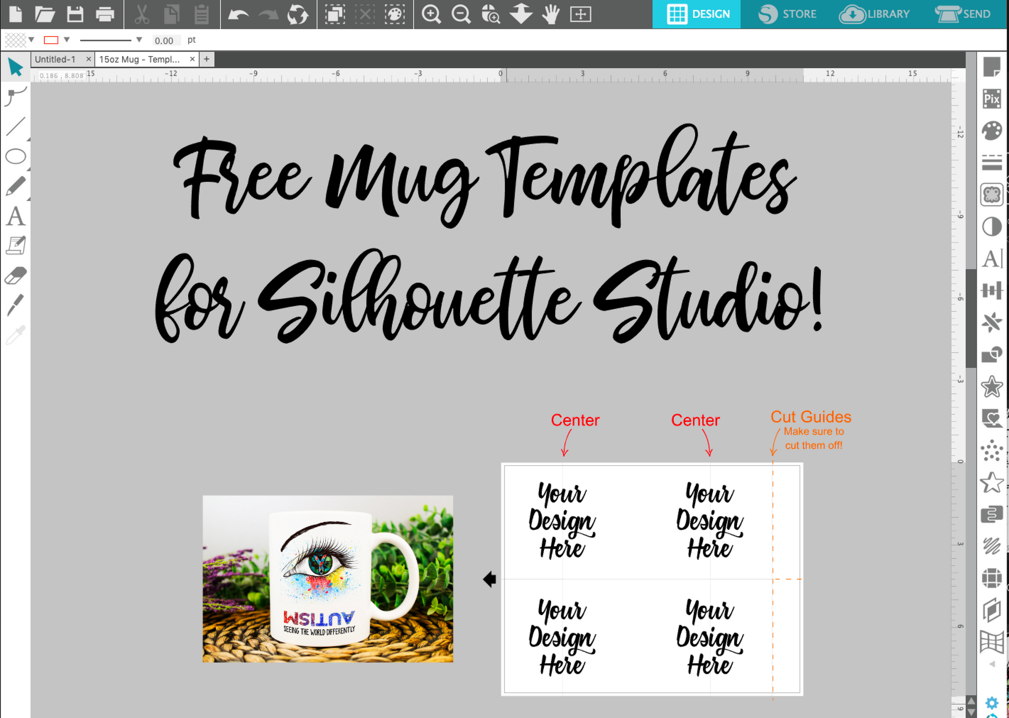 11 Oz Mug Sublimation Template Free Download PRINTABLE TEMPLATES