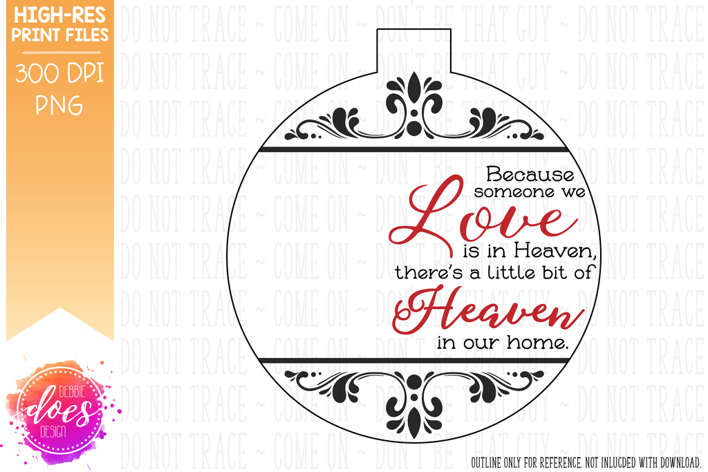 Download Because Someone We Love is in Heaven w/Photo Design ...
