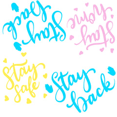 stay back