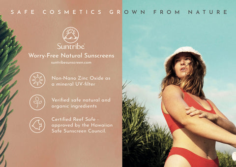 Suntribe organic natural reef safe sunscreen ireland uk europe