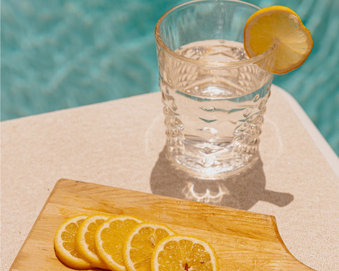 Drinking good quality water is essential for good skin