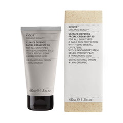 Shop Evolve Organic Beauty Climate Defence SPF30 Day Cream on The Clean Beauty Edit
