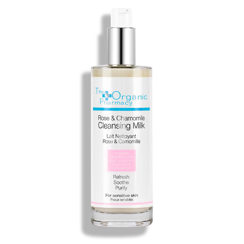 The Organic Pharmacy Rose & Chamomile Cleansing Milk