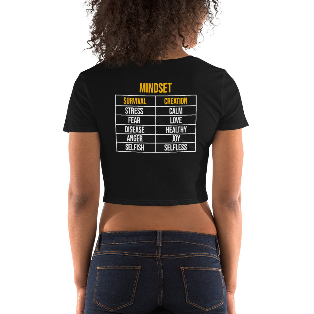 Solfeggio Sexy Mind Is Creating Cropped T-shirt