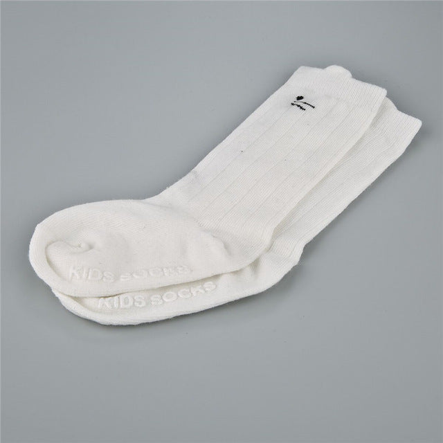 infant white knee high socks