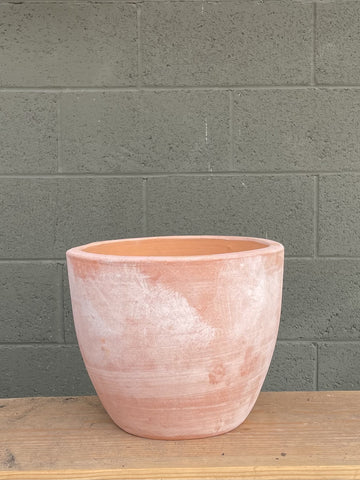 Usuki Tall Narrow Pipe Terra Cotta Planters