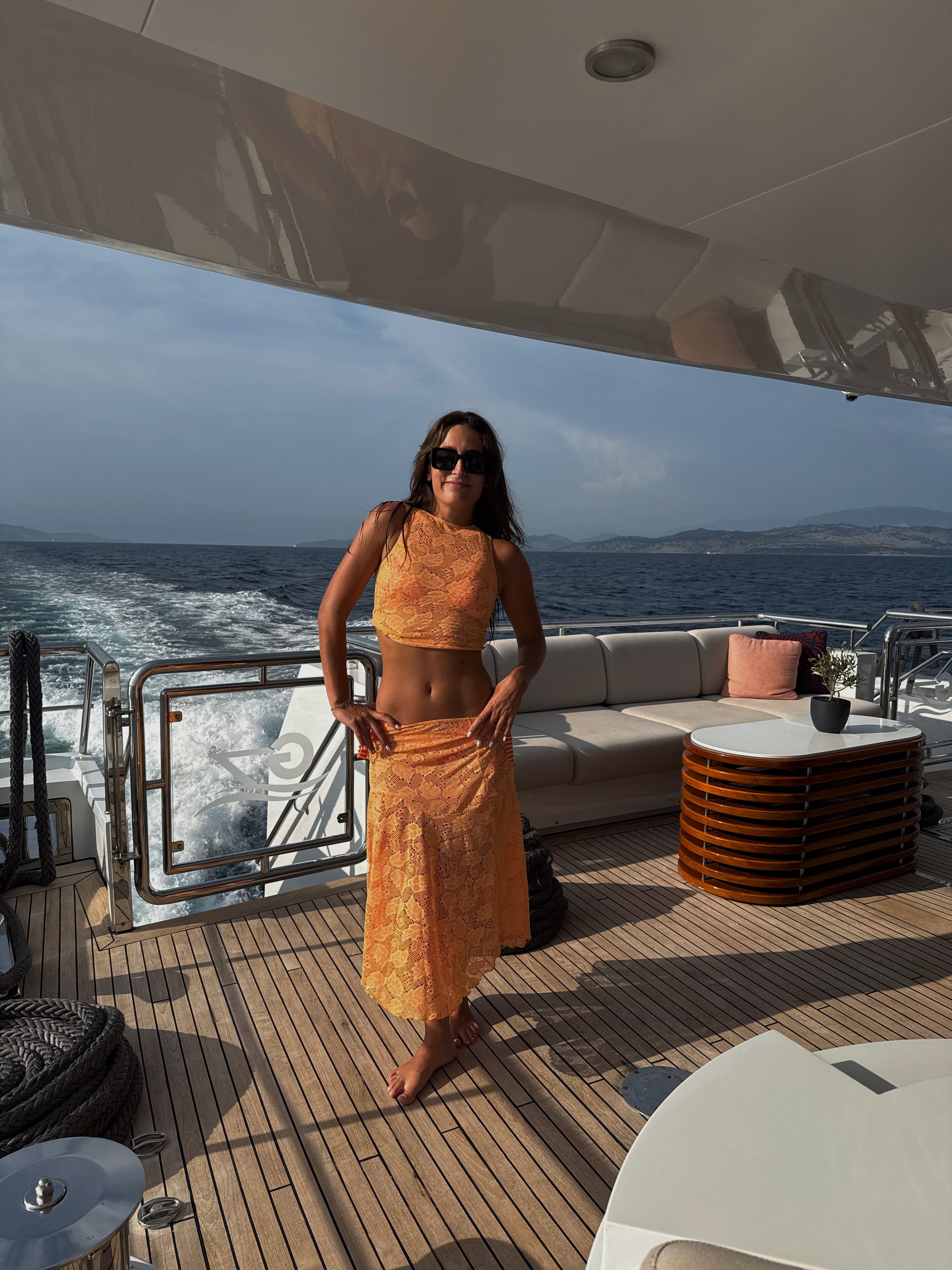 Orangette Coverup Set